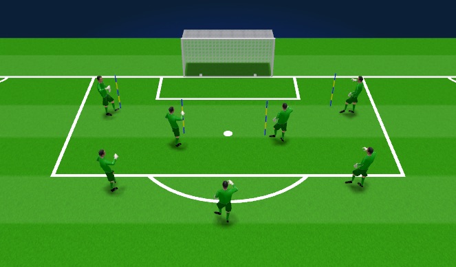 Football/Soccer Session Plan Drill (Colour): CR Angled 