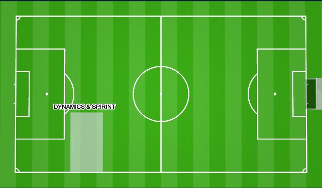 Football/Soccer Session Plan Drill (Colour): WARM UP 
