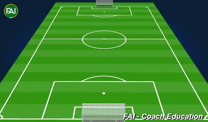 Football/Soccer Session Plan Drill (Colour): 8:44 - 9:00