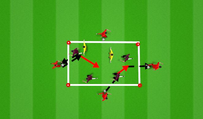 Football/Soccer Session Plan Drill (Colour): Screen 2