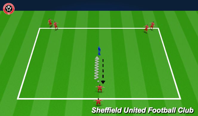 Football/Soccer Session Plan Drill (Colour): Ball Mastery