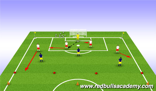 Football/Soccer Session Plan Drill (Colour): Main Theme