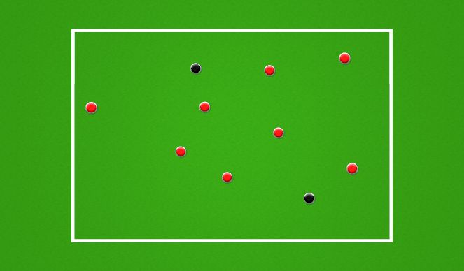 Football/Soccer Session Plan Drill (Colour): Toilet Tag