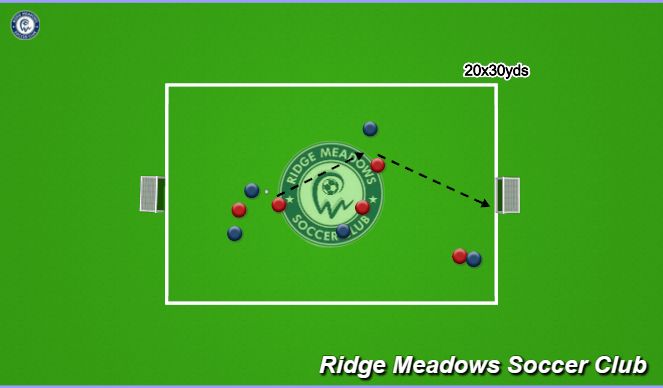 Football/Soccer Session Plan Drill (Colour): Arrival Games