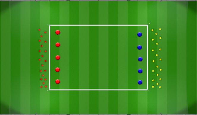 Football/Soccer Session Plan Drill (Colour): Trick or Treat 