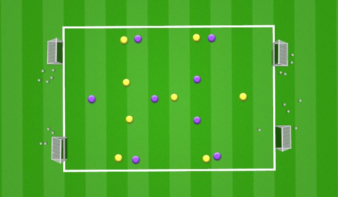 Football/Soccer Session Plan Drill (Colour): Game