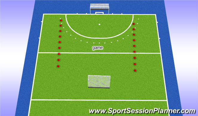 Hockey Session Plan Drill (Colour): game