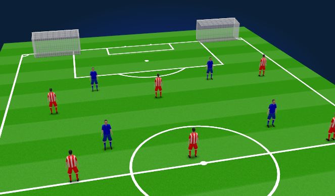 Football/Soccer Session Plan Drill (Colour): Screen 2