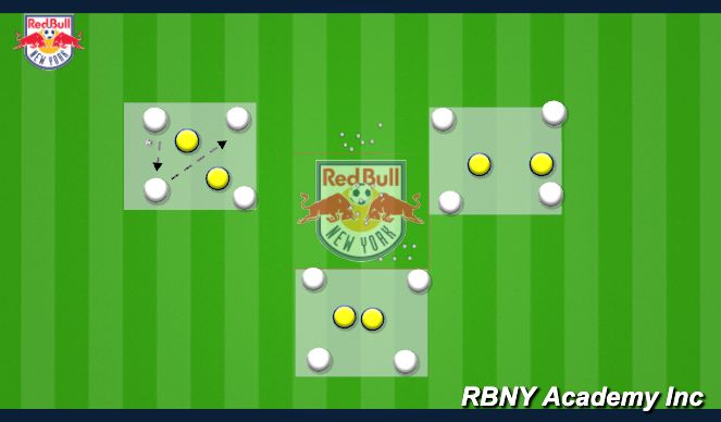Football/Soccer Session Plan Drill (Colour): Intro