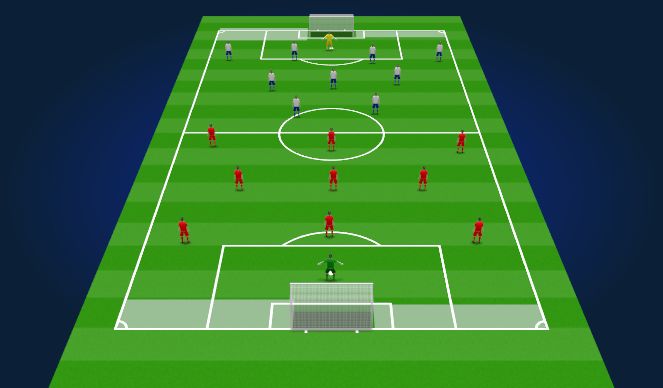 Football/Soccer Session Plan Drill (Colour): Game