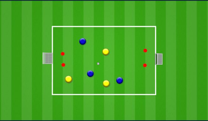 Football/Soccer Session Plan Drill (Colour): Screen 1
