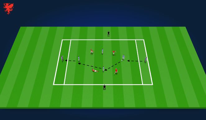 Football/Soccer Session Plan Drill (Colour): Screen 5