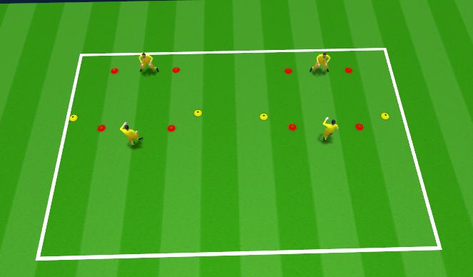Football/Soccer Session Plan Drill (Colour): Screen 1