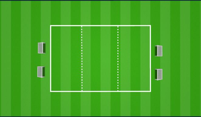 Football/Soccer Session Plan Drill (Colour): SSG