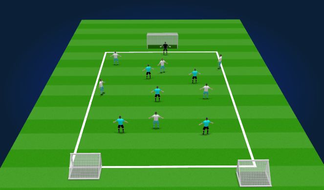 Football/Soccer Session Plan Drill (Colour): Screen 5
