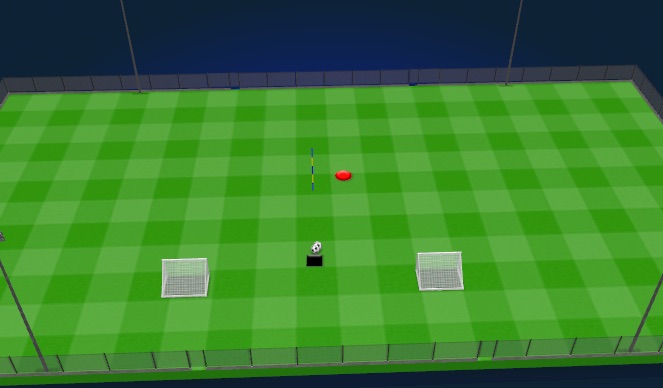 Football/Soccer Session Plan Drill (Colour): Receiving & Passing