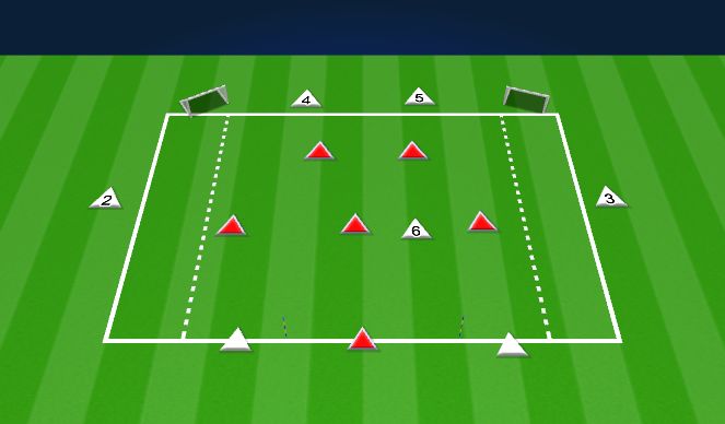 Football/Soccer Session Plan Drill (Colour): GENERAL