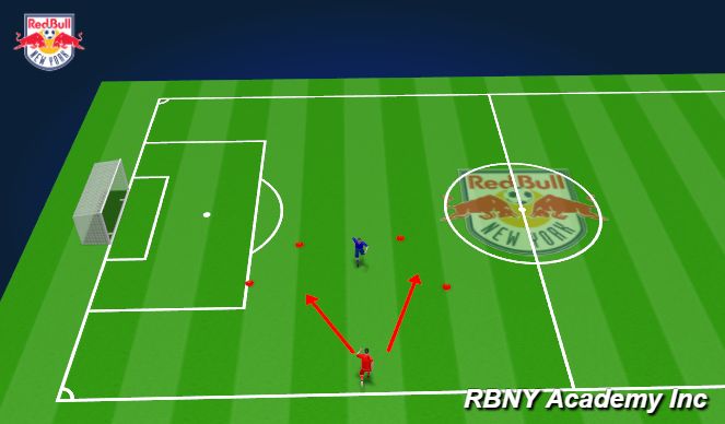 Football/Soccer Session Plan Drill (Colour): Part 1