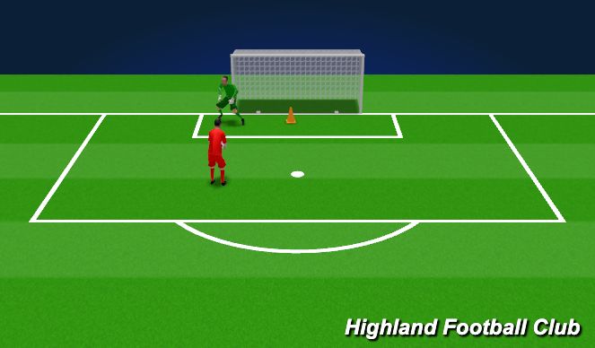 Football/Soccer Session Plan Drill (Colour): Drill 2