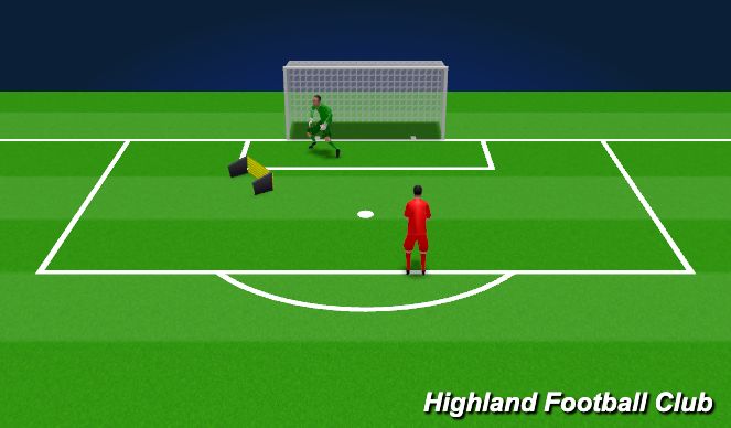 Football/Soccer Session Plan Drill (Colour): Drill 3 