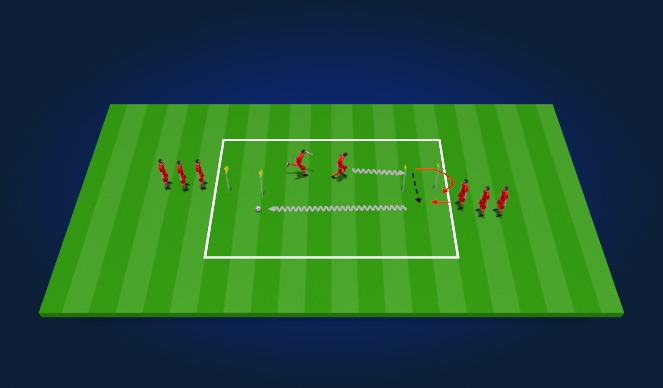 Football/Soccer Session Plan Drill (Colour): Exercise #0