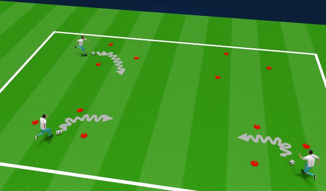 Football/Soccer Session Plan Drill (Colour): Screen 1
