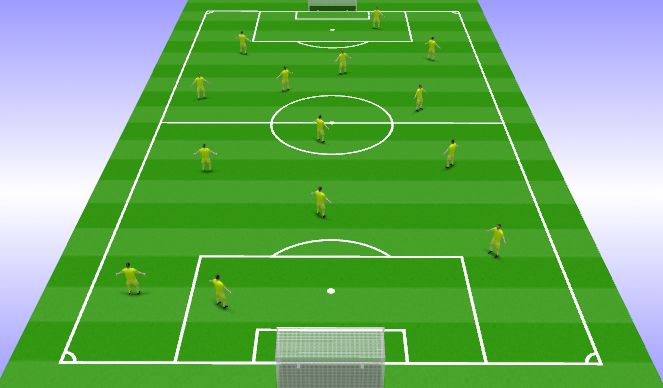 Football/Soccer Session Plan Drill (Colour): Screen 1