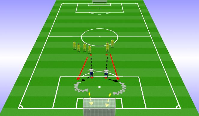 Football/Soccer Session Plan Drill (Colour): Screen 5