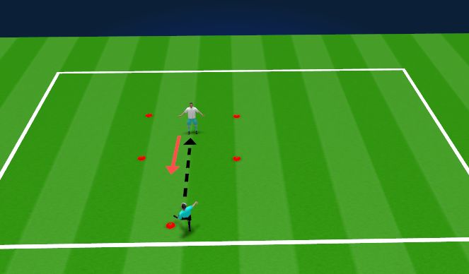 Football/Soccer Session Plan Drill (Colour): Screen 1