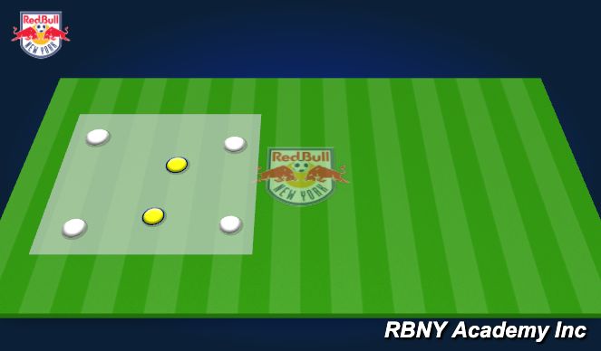 Football/Soccer Session Plan Drill (Colour): Intro