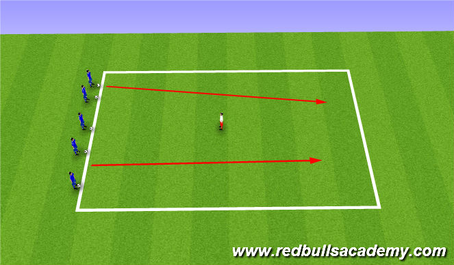 Football/Soccer Session Plan Drill (Colour): Speedwaay