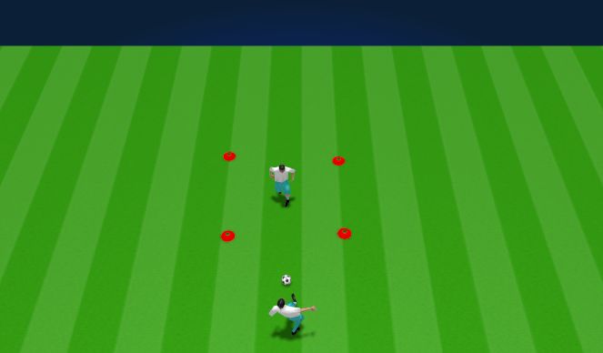 Football/Soccer Session Plan Drill (Colour): Screen 1