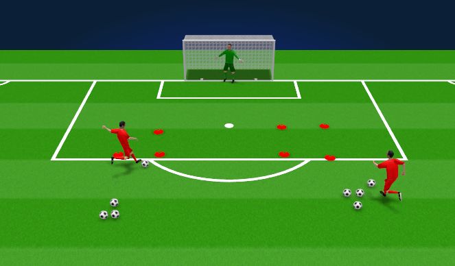 Fútbol Ejercicio del Plan de Sesiones (Color): Animation 1