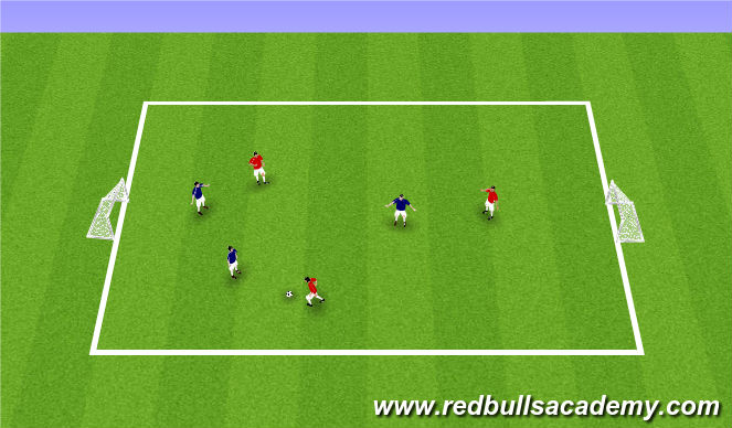 Football/Soccer Session Plan Drill (Colour): Tournament