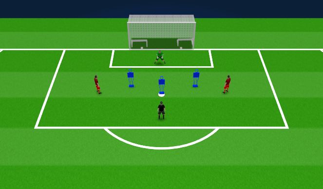 Football/Soccer Session Plan Drill (Colour): Screen 3