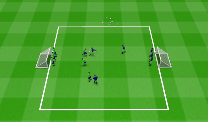 Football/Soccer Session Plan Drill (Colour): Game