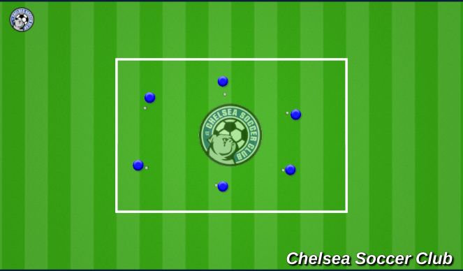 Football/Soccer Session Plan Drill (Colour): Screen 1