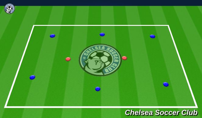 Football/Soccer Session Plan Drill (Colour): Screen 2