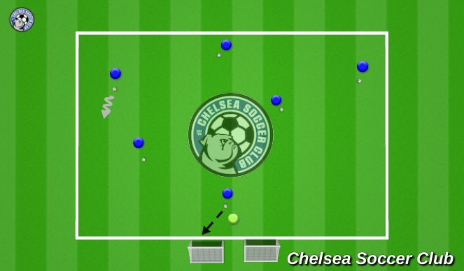 Football/Soccer Session Plan Drill (Colour): Screen 4