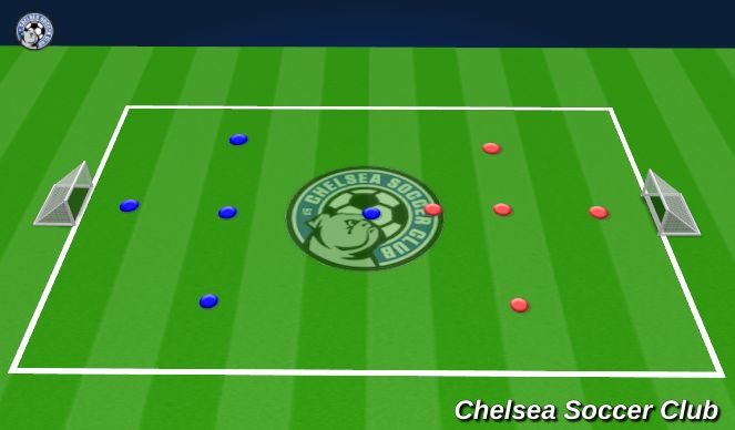 Football/Soccer Session Plan Drill (Colour): Screen 6