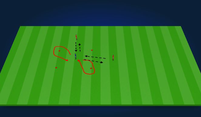 Football/Soccer Session Plan Drill (Colour): Individual Passing