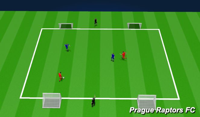 Football/Soccer Session Plan Drill (Colour): Screen 1