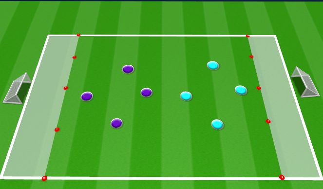 Football/Soccer Session Plan Drill (Colour): SSG - End Zone