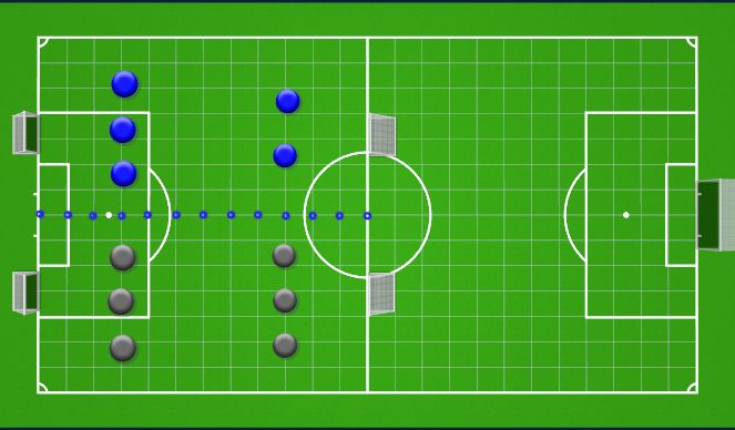 Football/Soccer Session Plan Drill (Colour): Arrival Activity