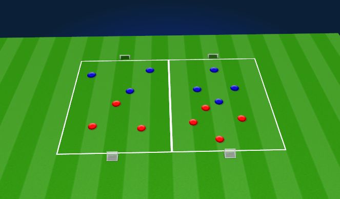 Football/Soccer Session Plan Drill (Colour): Screen 1