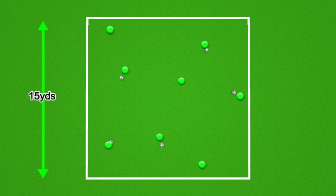 Football/Soccer Session Plan Drill (Colour): Ball Manipulation